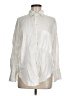 Zara Ivory Long Sleeve Button-Down Shirt Size M - photo 1