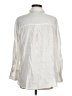 Zara Ivory Long Sleeve Button-Down Shirt Size M - photo 2