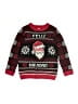 Holiday Time 100% Acrylic Print Red Pullover Sweater Size 6 - 7 - photo 1