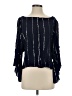 Floreat Black 3/4 Sleeve Blouse Size S - photo 1