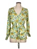 Bebe Yellow Long Sleeve Blouse Size L (estimated) - photo 1