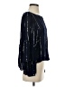 Floreat Black 3/4 Sleeve Blouse Size S - photo 4