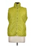 Jane 100% Polyester Solid Green Vest Size L - photo 1
