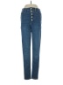 Express Solid Blue Jeans Size 4R - photo 1