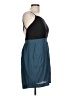 BCBGeneration 100% Polyester Color Block Teal Cocktail Dress Size 12 - photo 4