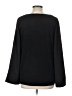Ann Taylor 100% Polyester Black Long Sleeve Blouse Size L - photo 2