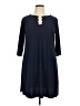 MSK Blue Casual Dress Size 1X - photo 1