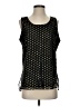 Halogen Gold Black Tank Top Size S - photo 1