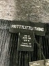 PrettyLittleThing 100% Polyester Black Cocktail Dress Size 4 - photo 7