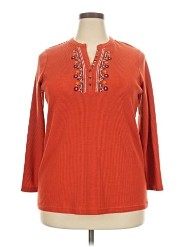 Woman Within Pullover Sweater (view 1)