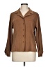 Sag Harbor Brown Long Sleeve Blouse Size 12 (petite) - photo 1