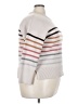 Philosophy Republic Clothing Stripes Ivory Pullover Sweater Size 3X - photo 4
