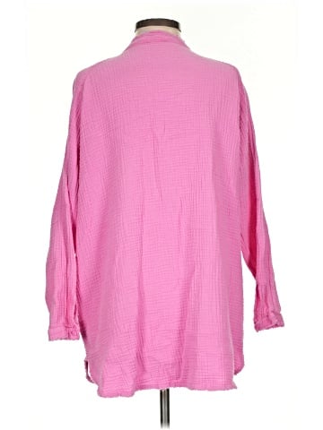 LUCCA 3/4 Sleeve Button-Down Shirt (view 2)