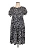 Unbranded Polka Dots Black Casual Dress Size M - photo 1