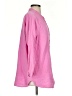 LUCCA 100% Cotton Pink 3/4 Sleeve Button-Down Shirt Size S - photo 4