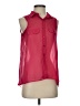 Aeropostale 100% Polyester Red Sleeveless Blouse Size S - photo 1