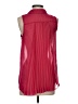Aeropostale 100% Polyester Red Sleeveless Blouse Size S - photo 2