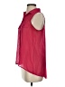 Aeropostale 100% Polyester Red Sleeveless Blouse Size S - photo 5