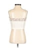 Tiger Mist 100% Polyester Floral Ivory Sleeveless Top Size XS - photo 2