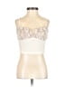 Tiger Mist 100% Polyester Floral Ivory Sleeveless Top Size XS - photo 1