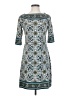 Max Studio Paisley Teal Casual Dress Size S - photo 1