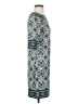 Max Studio Paisley Teal Casual Dress Size S - photo 4