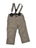 H&M 100% Cotton Brown Tan Snow Pants With Bib Size 9-12 mo - photo 1