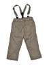 H&M 100% Cotton Brown Tan Snow Pants With Bib Size 9-12 mo - photo 2
