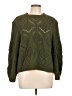 Maurices 100% Polyester Chevron-herringbone Green Pullover Sweater Size L - photo 1