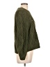 Maurices 100% Polyester Chevron-herringbone Green Pullover Sweater Size L - photo 4