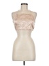 Forever 21 100% Polyester Tan Sleeveless Blouse Size M - photo 1