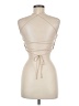 Forever 21 100% Polyester Tan Sleeveless Blouse Size M - photo 2