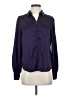 Express 100% Polyester Purple Long Sleeve Blouse Size S - photo 1