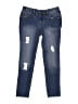 Cat & Jack Hearts Blue Jeans Size 10 - photo 1
