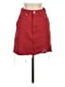 Rag & Bone Red Denim Skirt Size 24 waist - photo 1