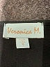 Veronica M. Black Long Sleeve Top Size S - photo 7