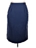 David Brooks Solid Blue Formal Skirt Size 18 - photo 1