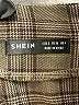 Shein Plaid Gray Blazer Size 4 - photo 6