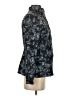 Miami 100% Cotton Floral Black Jacket Size S - photo 4