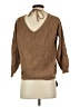 Zaful 100% Acrylic Brown Pullover Sweater Size S - photo 2