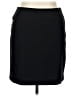 Rafaella Solid Black Casual Skirt Size 14 - photo 1