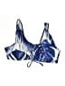 Unbranded Print Blue Swimsuit Top Size XL - photo 1