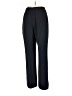 Le Suit 100% Polyester Stripes Black Dress Pants Size 10 (petite) - photo 2
