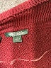 Wild Fable Color Block Burgundy Pullover Sweater Size M - photo 6