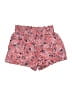 Time and Tru Paisley Red Shorts Size Med 8/10 - photo 1