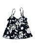 Maxine Floral Black Swimsuit Top Size 14 - photo 1