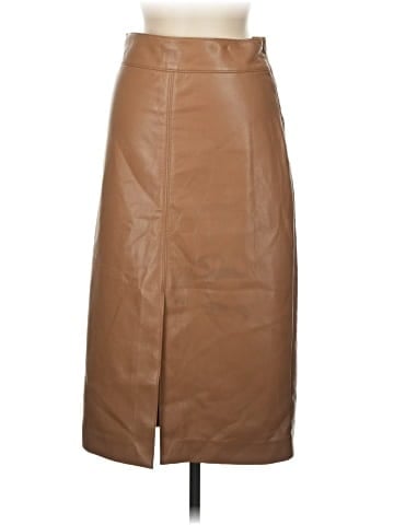 Elie Tahari Faux Leather Skirt (view 1)