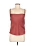 Glassons 100% Polyester Burgundy Tank Top Size 6 - photo 1