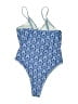 Unbranded Paisley Blue One Piece Swimsuit Size L - photo 2
