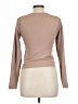 Just Be... Tan Long Sleeve Top Size L - photo 2
